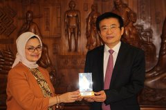 于文明局長會(huì)見印度尼西亞共和國食藥局局長